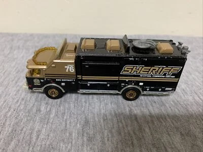 Vintage 2010 Matchbox E-One Mobile Command Center Sheriff Tactical Command Cente - Image 1 of 4
