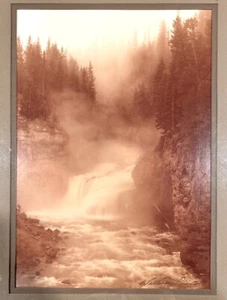 VTG William Plante SIGNED Ltd Ed Photo Print WILDERNESS CREEK   16 x 20  1976 - Picture 1 of 8