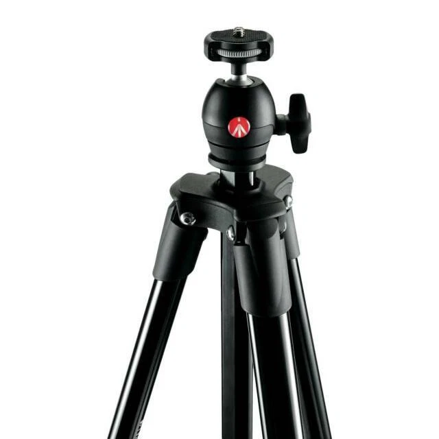Manfrotto Compact Light Aluminum Tripod with Ball Head - Black