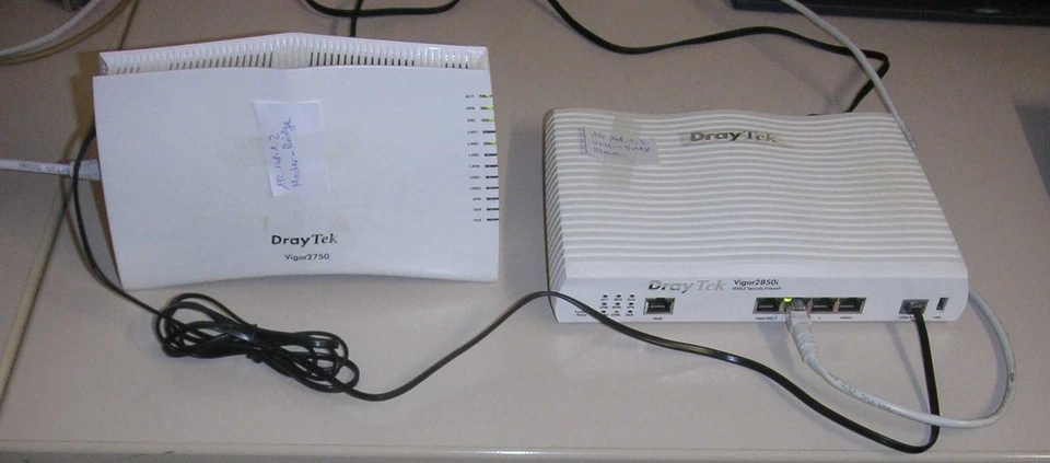 Inhouse VDSL Set max. 100Mbits/s über 2-Draht Telefonleitung übertragen Master+S - Bild 1 von 1