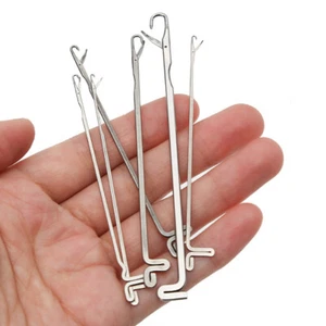 7x Mixed Size Latch Needles Crochet Tool  Latch Hook Knitting Hooked Needle DIY - Picture 1 of 12