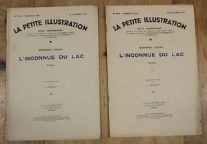 - The Petite Illustration No. 842 UNKNOWN OF Lake Bernard Halda - 2 Flight 1937 - Picture 1 of 1