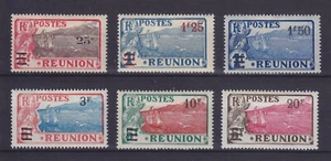 REUNION 1924, YVERT 103-108, COMPLETE SET, MLH - Picture 1 of 1
