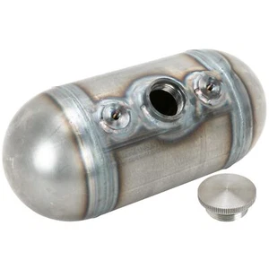 Lowbrow Domed Motorcycle Oil Tank H-D Sportster Big Twin Universal chopper USA - Picture 1 of 14