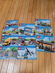 Lego City Manuals 60097 Complete Pamphlets 10 Books - Picture 1 of 5