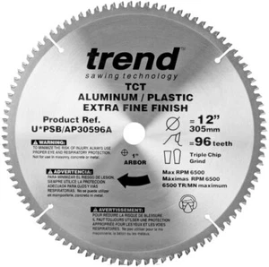 Trend PSB/AP30596A Professional Saw Blade 12-Inch by 96 Tooth, 1-Inch Bore - Picture 1 of 2