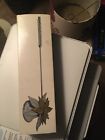 Poinsettia 12' Candle Snuffer  Department 56 Gold  Silver Christmas New In Box