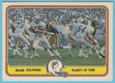 1981 Fleer Team Action Miami Dolphins Offense #27 Miami Dolphins