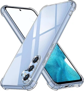 Clear Case For Samsung A04s A13 A14 A34 A54 5G Shockproof Silicone Phone Cover - Photo 1 sur 16