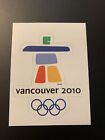 2010 Winter Olympic Games Vancouver Canada Sticker 2.8" x 3.4" 