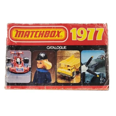 Vintage Matchbox Cars Collectors Catalog Booklet 1977 Advertising  - Image 1 of 4
