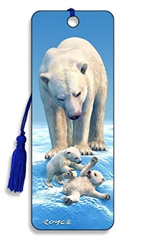 Artgame - Polar Bears - 3D Bookmark Foto 1 de 1