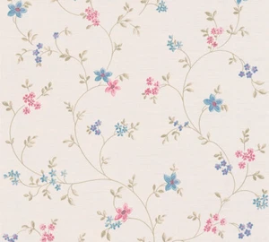 AS Vliestapete Maison Charme Blümchen creme 390711 - Bild 1 von 4