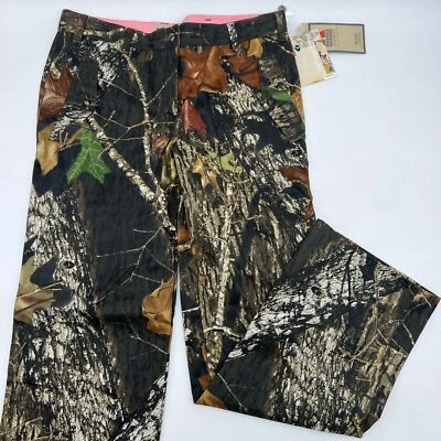 Pantalones camuflados Russell Outdoors para mujer 6/8 32x32 caza pesca roble musgo nuevos con etiquetas Foto 1 de 4