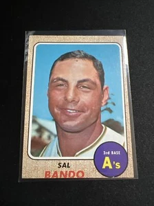 Sal Bando 1968 Topps #146 Ex - Picture 1 of 2