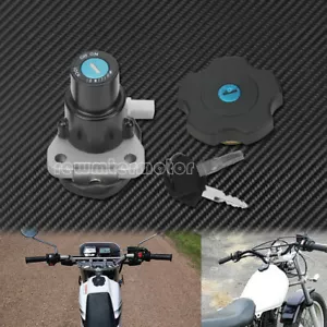 Fuel Gas Cap Ignition Switch Keys Fit for Yamaha XT600 TW200 DT200 DT200R XT225 - Picture 1 of 8
