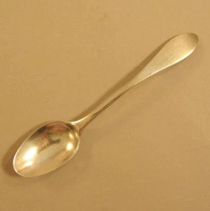 Small Solid Silver Spoon Stuttgart Friedrich Ludwig Martini 1800 ?1820? Silber - Picture 1 of 1