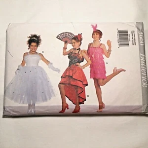 NUEVO Butterick 3660 Niñas 4-14 Aleta Bailarina Flamenca Disfraz Patrón - Imagen 1 de 3