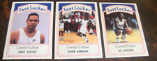 1991 Foot Locker Slam Fest Lot Of 3, Bo Jackson, Dion Sanders, Dave Justice NBA