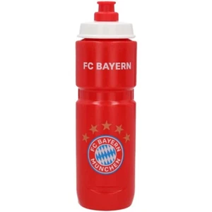 FC Bayern München Trinkflasche Logo Flasche 0,75l rot FCB Fussball Fanartikel - Bild 1 von 6
