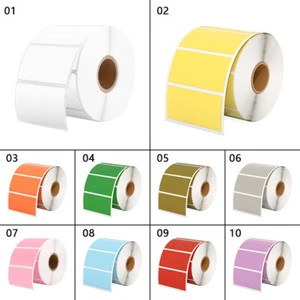 50*30mm Direct Thermal Label Stickers Adhesive Waterproof Barcode Stickers 565pc - Picture 1 of 22