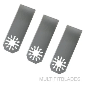 3 cortadores de sellado recto de herramienta oscilante - se adapta a modelos multimaster finos más antiguos - Imagen 1 de 1