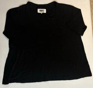 Maison Martin Margiela MM6 Women’s Size Medium Basic Oversized Shirt Wool Italy - Picture 1 of 6