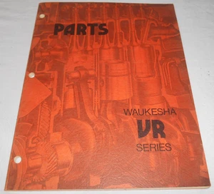 Waukesha Motor VR Serie Teile Handbuch Form 5609C 1973 - Bild 1 von 9