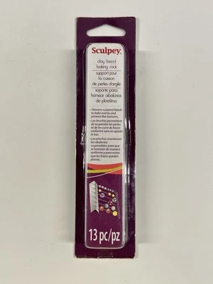 🆕 Estante para hornear cuentas de arcilla Sculpey - Juego de 13 piezas de aluminio para cuentas de polímero Foto 1 de 4