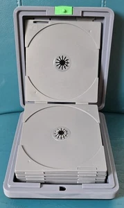 CD / DVD Hardcover Transportbox aus Kunststoff mit Blättermechanik - Sehr Stabil - Afbeelding 1 van 3