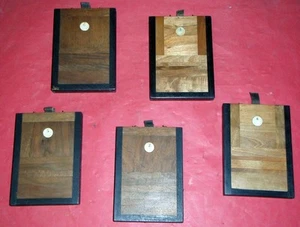 5 Chasis portaplacas antiguo - de madera - para placas de  9 x 12 cm - - Picture 1 of 3