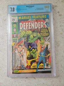 Marvel Feature #1 1971 CBCS 7.0 1st Appearance Defenders - Bild 1 von 1