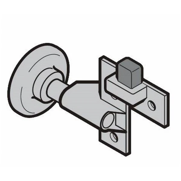 Hörmann Rollenhalter mit Laufrad komplett 1084003 links - Bild 1 von 1