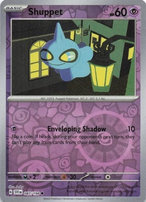 Shuppet Common SV01: Scarlet & Violet Base Set 087/198 NM Reverse Holo - Image 1 of 2
