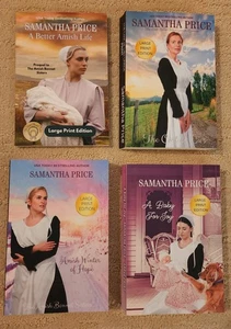 Amish Bonnet Sisters 13 14 15 Prequel Better Life Large Print Samantha Price - Picture 1 of 6