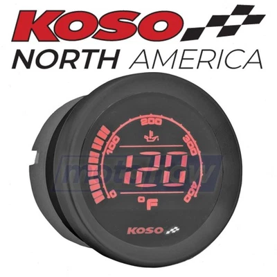 Koso Oil Temperature Gauge for 2011-2013 Harley Davidson FLTRU Road Glide jy - Image 1 of 4