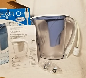 Clear2o Advanced Water Filtration Pitcher  CSW100 AW in Original Box - Picture 1 of 11