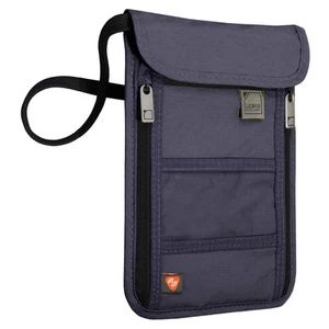 RFID Blocking Stash Neck Wallet, Travel Pouch + Passport Holder for Women & M... - Picture 1 of 9