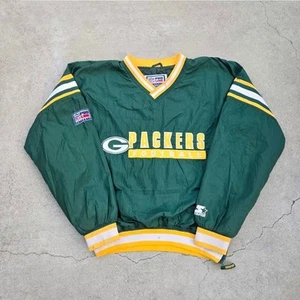 Vintage 90s green bay packers Mens Size L starter jacket - Picture 1 of 5
