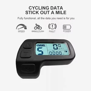 Ebike 24V 36V 48V LCD Display Meter KT-LCD11 Display Elektrofahrrad Panel - Bild 1 von 10