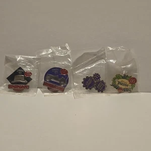 McDonald's Crew Monopoly Gaget Tarzan Disney Staff Pin Lot Coca-Cola Vintage X 4 - Picture 1 of 11