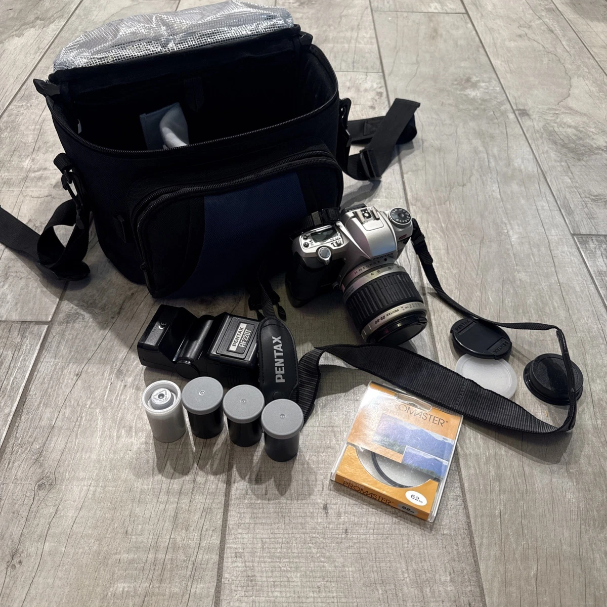 Preços baixos em Pentax ZX-7 Automático e Manual câmeras de Filme