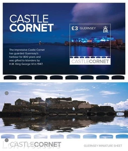 Guernsey Stamps: "Castle Cornet" £3.00 Miniature Sheet Presentation Pack 2017 - Picture 1 of 6