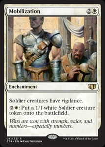 Mobilization - Medium Play MTG Commander 2014 Edition - Picture 1 of 1