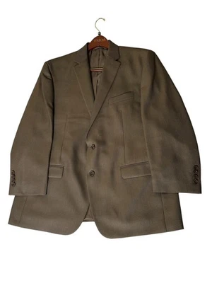 Vtg Lauren Ralph Lauren Blazer Sportcoat Men Sz 46R Brown Checked Striped Lined - Image 1 of 4