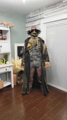 Halloween Scarecrow Costume Pumpkin Ted by Brainchow Studios - Image 1 of 2