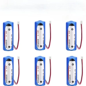 Batería No Recargable 6PCS ER18505 3.6V 4000mAh con Enchufe Blanco 2.0 - Imagen 1 de 3