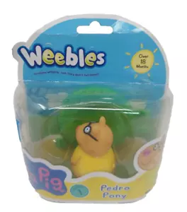 Peppa Pig Weebles Wave 1: Pedro Pony: UK IMPORT: 2013 Hasbro NEW - Picture 1 of 7
