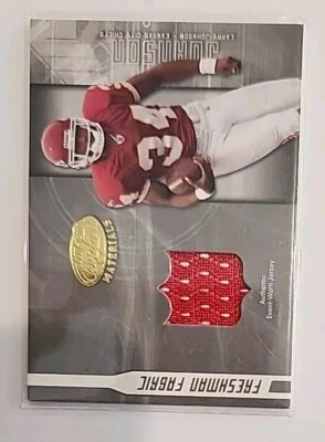 2003 Leaf Certified Material- Freshman Fabric - Larry Johnson 698/1250 #FF-158 - Image 1 of 2