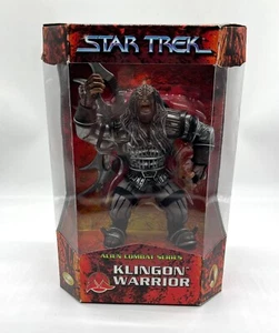 KLINGON WARRIOR Star Trek Alien Combat Series 9Inch Action Figure Playmates 1999 - Picture 1 of 20
